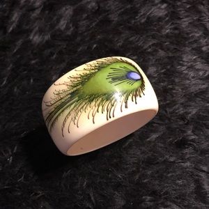 *4for$15* Peacock bangle bracelet